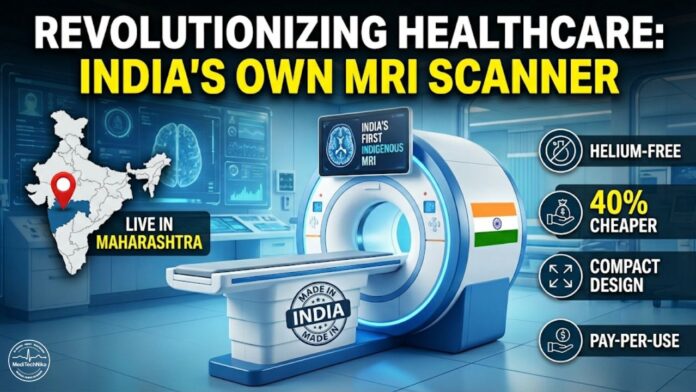 MRI Scanner Made in India Goes Live - Marking a Milestone