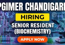 Exciting MD Job Opportunities at PGIMER in Chandigarh MD Job in Biochemistry | PGIMER Chandigarh Recruitment