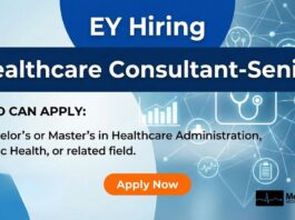 Healthcare Consultant Job at EY | Explore EY Careers