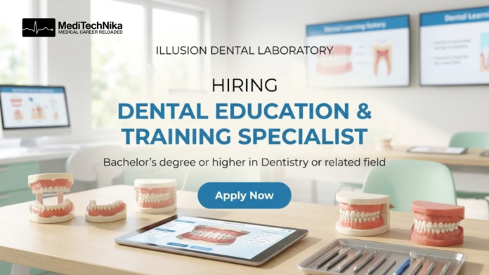 Dental Job at Illusion Dental Laboratory - Apply Now