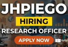 Healthcare Job at Jhpiego | Research Officer Role in Global Health Healthcare Job at Jhpiego | Research Officer Role in Delhi