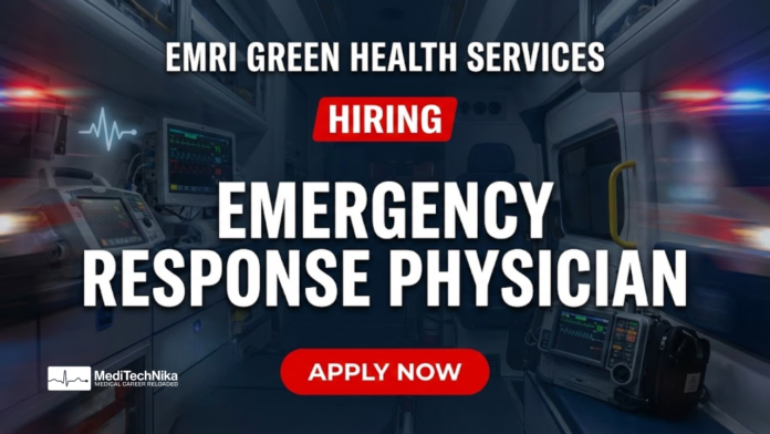 Emergency Medicine Jobs at EMRI Green Health Services - Apply Now