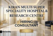 Kiran Hospitals Hiring for Consultant Role – Apply Now Consultant Job at Kiran Hospitals - Apply Now
