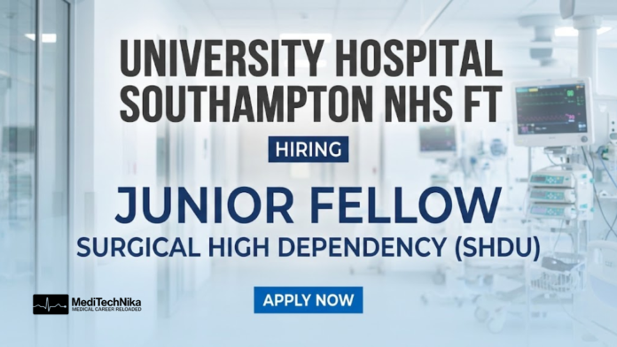 Junior Fellowship Opportunity at UHS - Apply Now