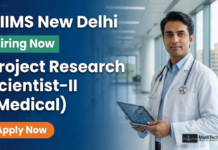 AIIMS Careers: Apply Now for Project Research Scientist Position AIIMS Careers: Apply Now for Project Research Scientist Position