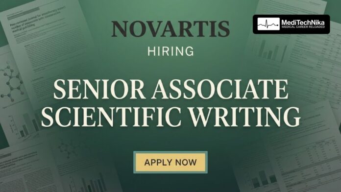 Novartis Careers: Apply Now for a Scientific Writing Position
