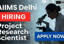 Scientist Job Opportunity at AIIMS New Delhi for Medical Professionals Scientist Job Opportunity at AIIMS New Delhi for Medical Professionals - Apply Now!