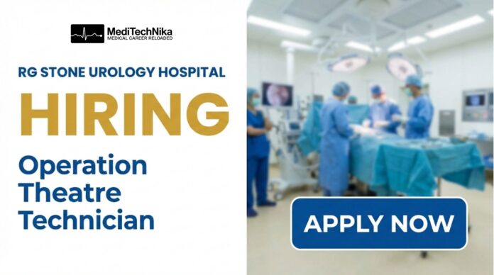 Technician Job Opening at RG Stone Urology Hospital, Faridabad - Apply Now!
