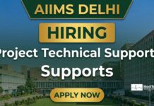 AIIMS Delhi MLT Job Openings for ICMR Research Project AIIMS Delhi MLT Job Openings for ICMR Research Project. Apply Now!