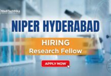 MBBS / BDS Research Job Opening at NIPER Hyderabad – Apply Now Research Job Opening at NIPER Hyderabad – ICMR Project. Apply Now!