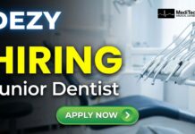 Junior Dentist Job at Dezy (Smiles.ai) โ Dental Careers Made Easy Junior Dentist Job at Dezy (Smiles.ai) โ Dental Careers Made Easy. Apply Now!