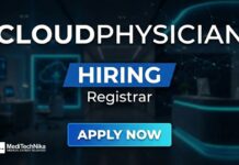 MBBS Job Opportunity at Cloudphysician – Registrar Role in Bangalore MBBS Job Opportunity at Cloudphysician – Registrar Role in Bangalore, Apply Now!