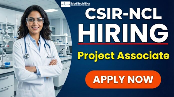 CSIR-NCL Pune Project Associate Job Opportunity in Process Optimization. Apply Now!