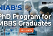 PhD Program 2026 at NIAB Hyderabad – MBBS Candidates Eligible to Attend Walk-In MBBS Job Opportunity: PhD Program at NIAB Hyderabad