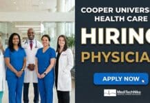 Physician Job Opportunity at Cooper University Health Care in New Jersey Physician Job Opportunity at Cooper University Health Care. Apply Now!