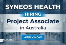 Project Associate Job at Syneos Health: Clinical Research Role in Australia Project Associate Job at Syneos Health – Clinical Research Role in Australia. Apply Now!