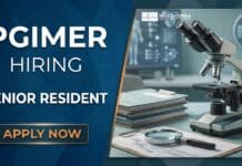 PGIMER Recruitment 2026: Walk-In Interview for Senior Resident in Forensic Medicine PGIMER Recruitment 2026 - Walk-In Interview for MD Candidates in Forensic Medicine