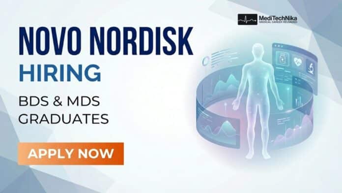 Clinical Job at Novo Nordisk in Bangalore for BDS / MDS Graduates