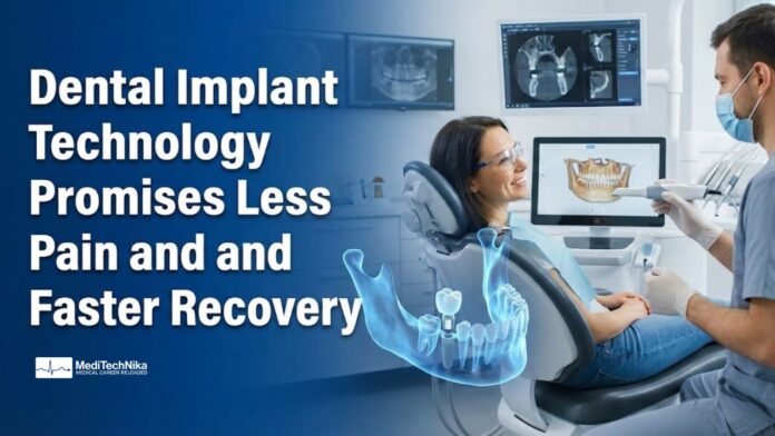 Dental Implant Technology Promises Less Pain and Faster Recovery
