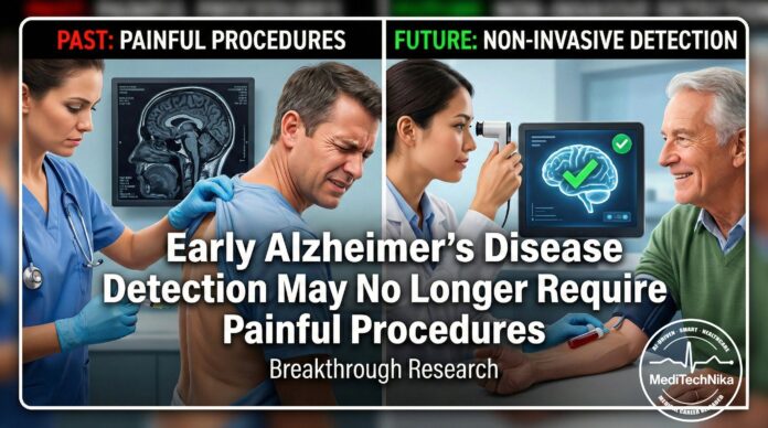 Early Alzheimer’s Disease Detection May No Longer Require Painful Procedures