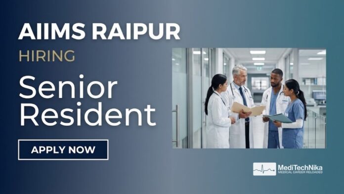 AIIMS Careers: Apply Now for Senior Resident Role