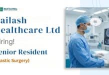 Senior Resident – Plastic Surgery Job at Kailash Healthcare, Greater Noida Healthcare Job at Kailash Healthcare: Apply Now