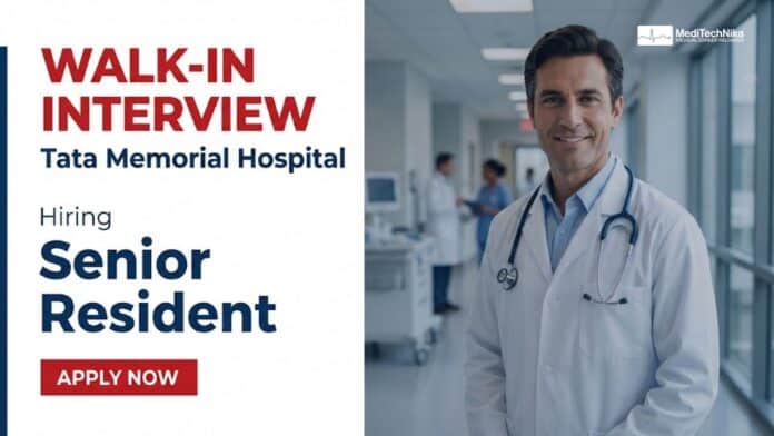 TMC Careers: Apply Now for Senior Resident Position