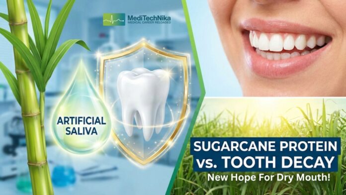 Sugarcane Protein Artificial Saliva Offers New Hope Against Tooth Decay