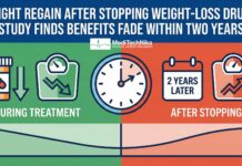 Weight Regain After Stopping weight-loss Drugs: Study Finds Benefits Fade Within Two Years Weight Regain After Stopping weight-loss Drugs: Study Finds Benefits Fade Within Two Years