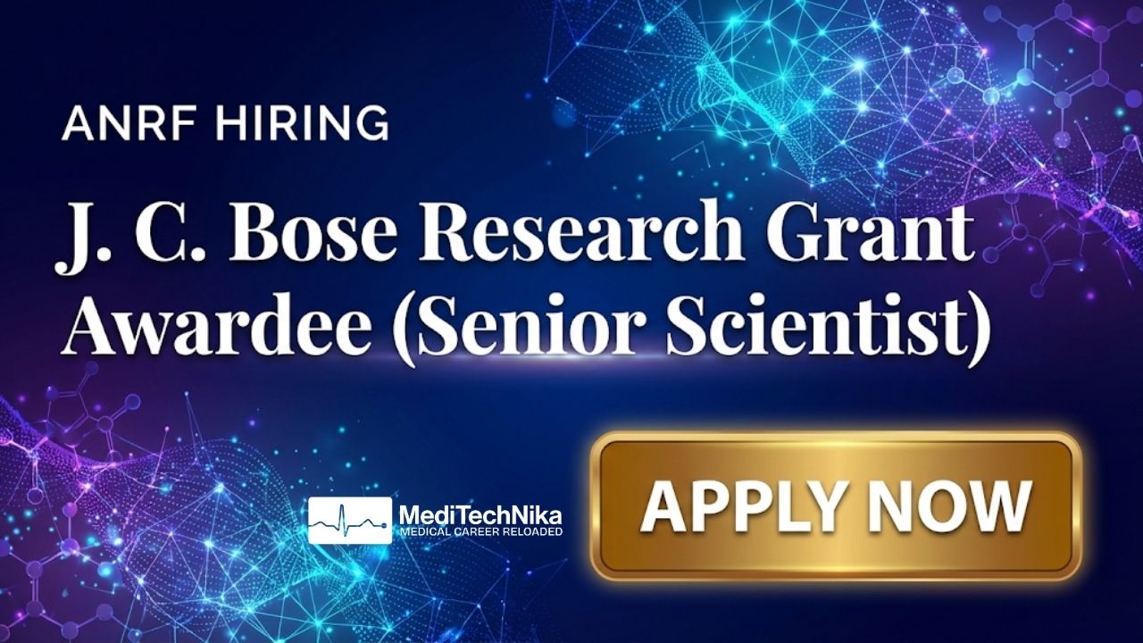 ANRF J. C. Bose Research Grant for Senior Scientists in India ANRF J. C. Bose Research Grant for Senior Scientists in India