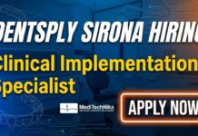 Orthodontics Job Opportunity at Dentsply Sirona | Advancing Digital Dentistry Orthodontics Job at Dentsply Sirona in Gurugram