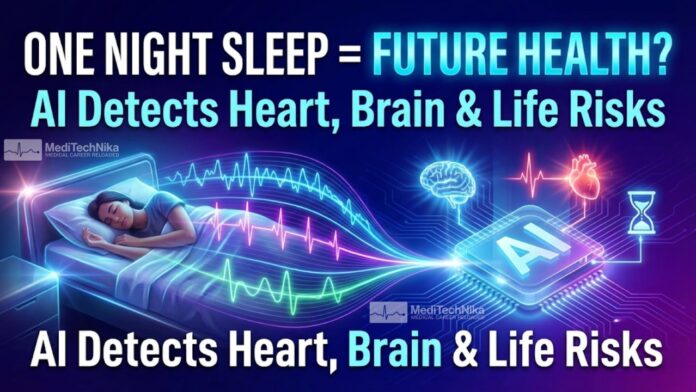 Artificial Intelligence Predicts Health Risks Using Sleep Data