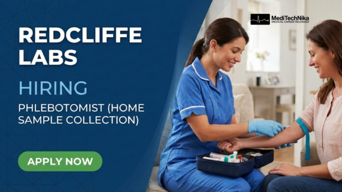 Phlebotomist Job at Redcliffe Labs | MLT Candidates Apply