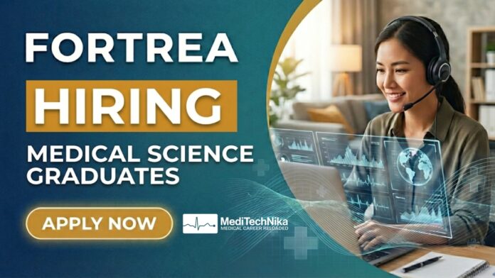 Medical Science Job at Fortrea | Remote Role for Medical Contact Center Associate