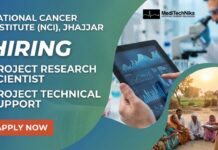 Scientist Job Vacancies at ICMR Funded Project at NCI | MBBS, BDS & MLT Graduates Apply Scientist Job Openings at ICMR Funded Project at NCI