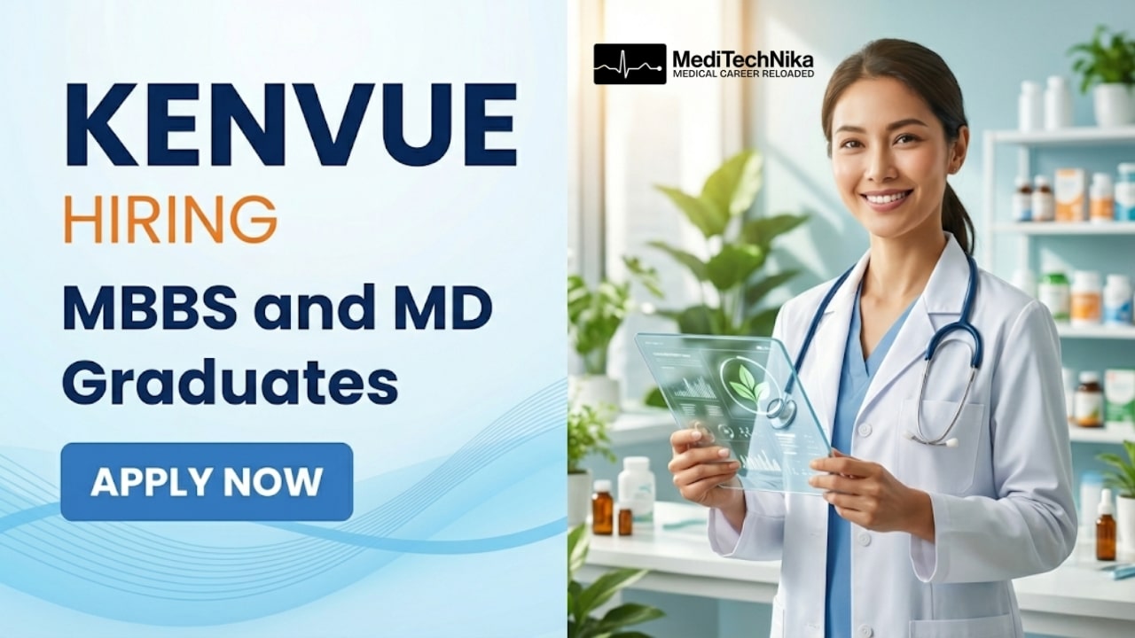 Medical Job at Kenvue Careers in Mumbai | MBBS & MD Graduates Apply Medical Job at Kenvue Careers in Mumbai | MBBS & MD Graduates Apply