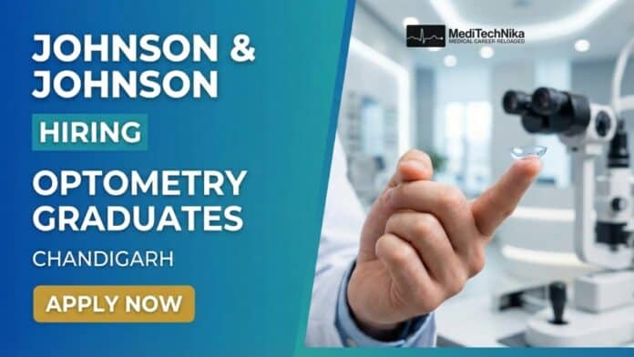 Optometry Job at Johnson & Johnson | Vision Care in Chandigarh