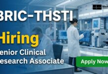 MBBS / BDS Clinical Research Associate Job at BRIC-THSTI – Get Paid Rs. 75,000 pm, Apply Now Research Associate Job at BRIC-THSTI โ Clinical Research Opportunity, Apply Now!