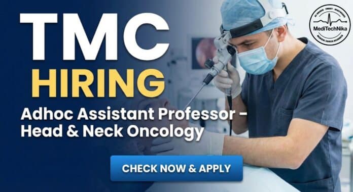 Apply for a professor job at TATA Memorial Centre through walk-in interview in Visakhapatnam. Explore eligibility, salary, and interview details under TMC careers.