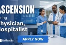 Physician Job Opportunity at Ascension – Hospitalist Role in Tennessee Explore this physician job at Ascension Saint Thomas Rutherford Hospital in Tennessee. Full-time hospitalist position with competitive benefits and career growth opportunities.