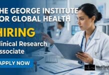 Apply for a Clinical Research Associate Job at The George Institute for Global Health – New Delhi Apply for a clinical research associate job at The George Institute for Global Health in New Delhi. Explore medical jobs in Delhi with global clinical trial exposure.