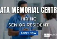 Senior Resident Vacancy with upto Rs. 1,38,600/- salary pm at TATA Memorial Centre – Walk-In Interview 2026 Senior resident vacancy at Tata Memorial Centre for MD Microbiology candidates. Attend walk-in interview on 13 March 2026 in Punjab. Explore TMC careers today.