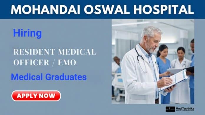 Medical Job at Mohandai Oswal Hospital (MOH): Apply Now
