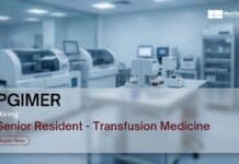 PGIMER Hiring MD Candidates For Sr. Resident Role, Applications Invited PGIMER Careers: Apply Now for Senior Resident Position