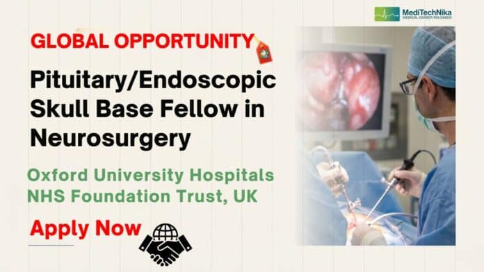 Neurosurgery Job at Oxford University Hospitals: Apply Now