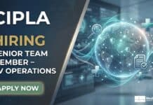 MBBS Job Opportunity: Senior Team Member – PV Operations at Cipla | Apply MBBS Job - Senior PV Operations Role at Cipla | Apply