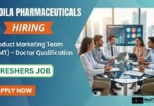 Doctor Job Opportunity at Cadila Pharmaceuticals | PMT Hiring for Freshers – Apply Doctor Job at Cadila Pharmaceuticals - Freshers Apply