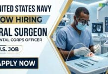 Earn Up to $700K Bonus: Elite Dental Job Opportunity with the U.S. Navy Dental Job in U.S. Navy - Oral Surgeon Role | Apply