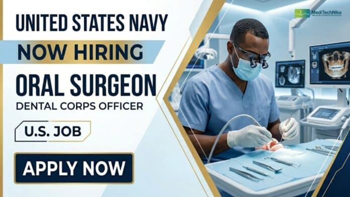 Dental Job in U.S. Navy - Oral Surgeon Role | Apply