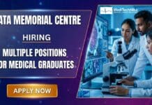 Government Research Jobs with Rs. 1,32,000/- Salary pm at Tata Memorial Centre | Apply Now Government Research Jobs at Tata Memorial Centre | Medical Graduates Apply
